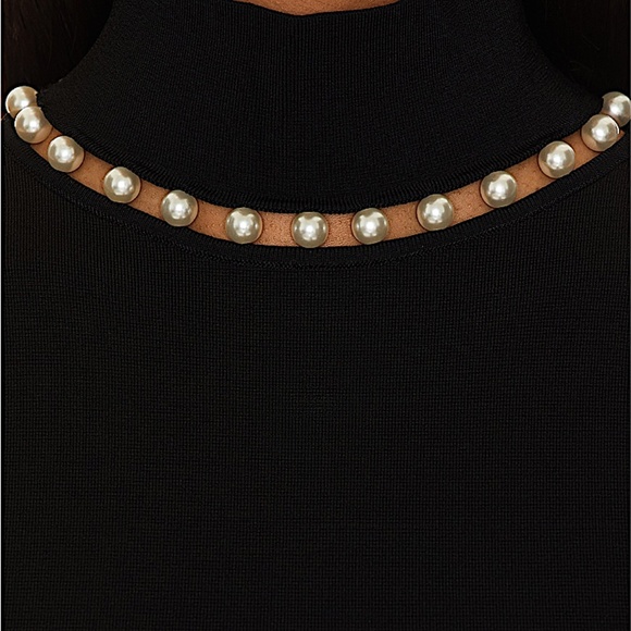 Annalee Mock Neck Halter  Alice + Olivia - Picture 9 of 13